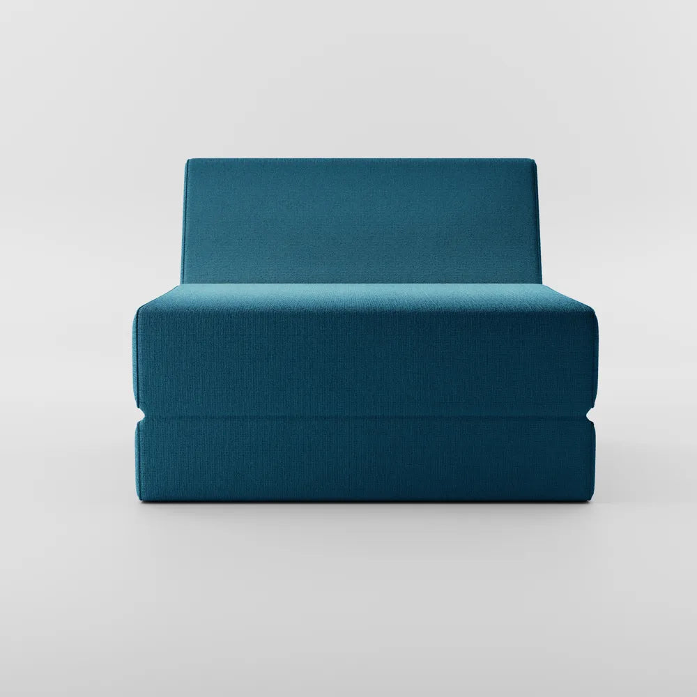 Blue Folding Sofa Bed