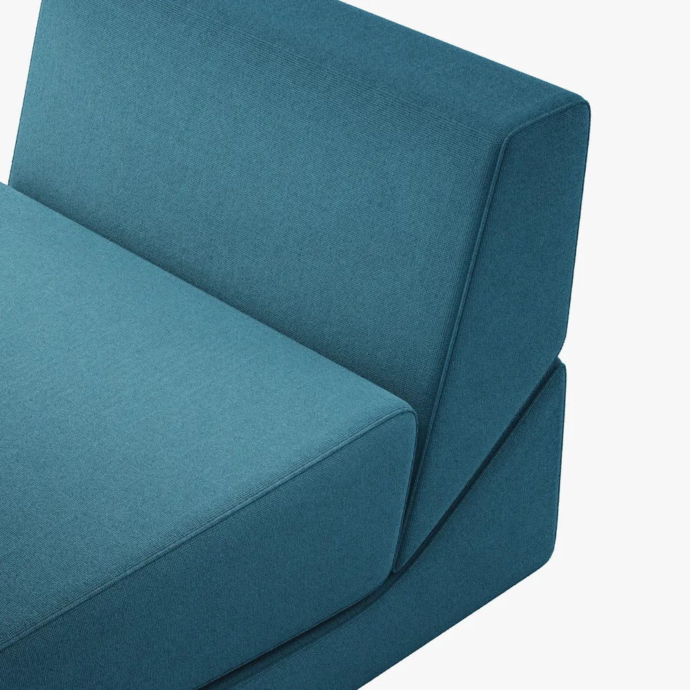 Blue Folding Sofa Bed