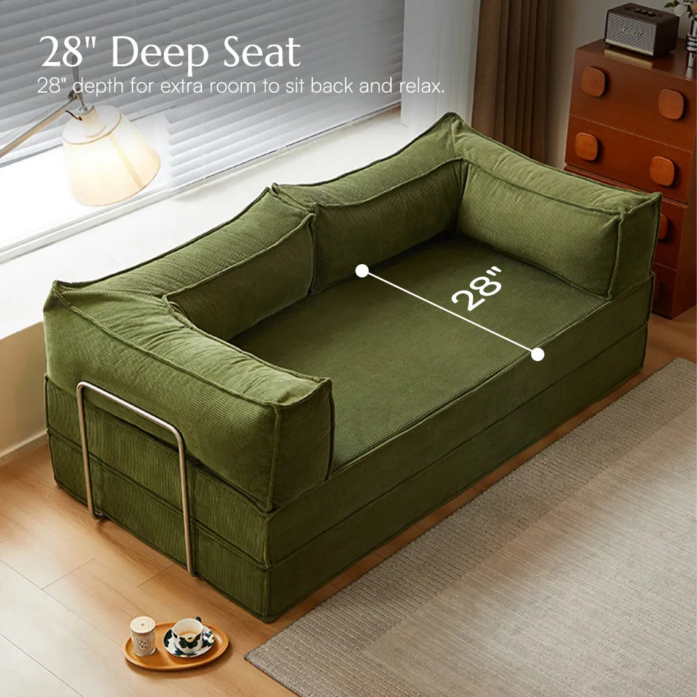 King Size 3-Seater Fold Out Sofa Bed