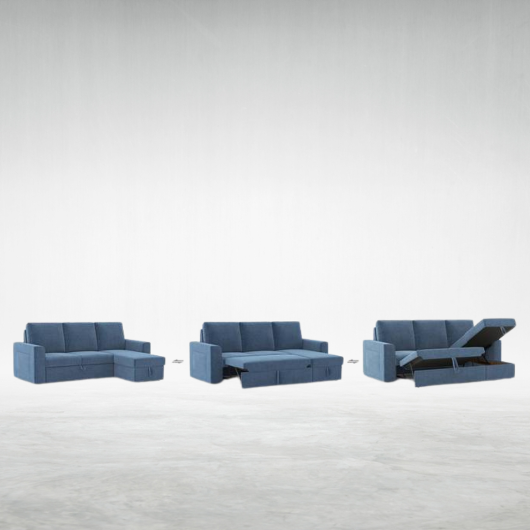 Sapphire : Sofa Cum bed with Storage