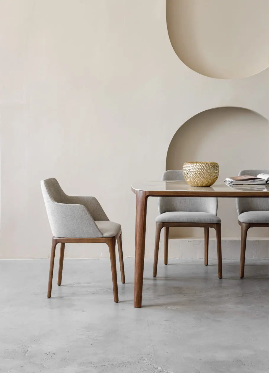 IZI - Composite Stone top Dining Table