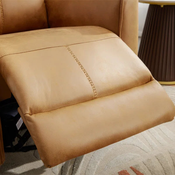 SAMY - Wide Modern Comfortable Upholstered Swivel And Rocker Manual Recliner