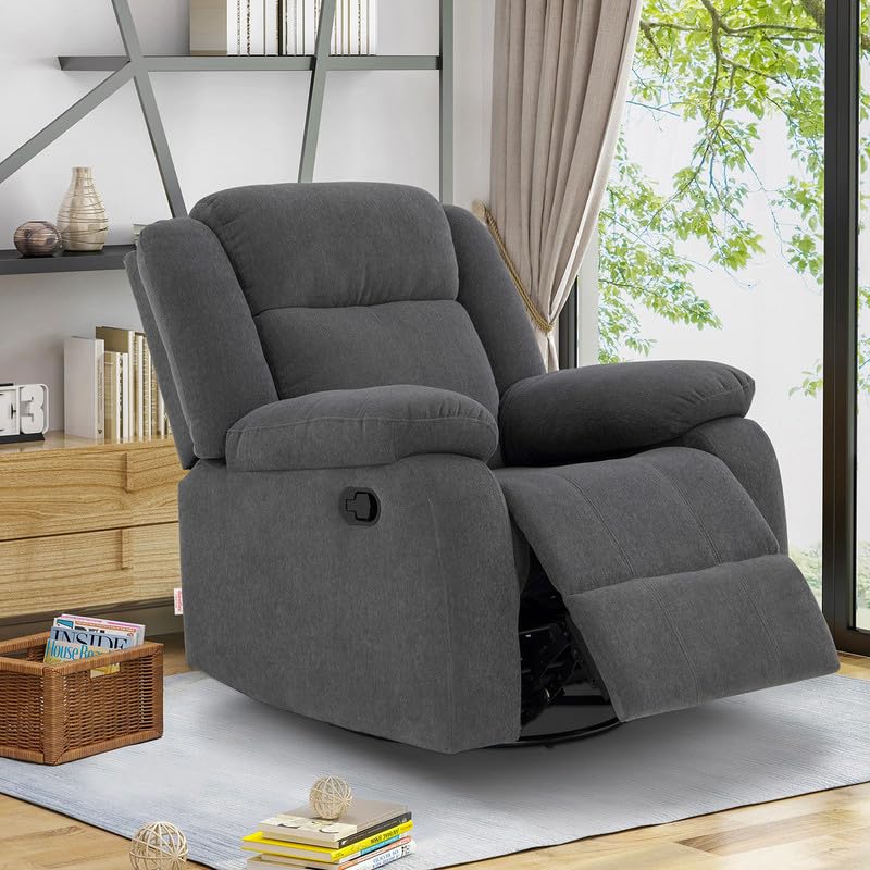 Omega - Manual Recliner with 360 degree Rotation