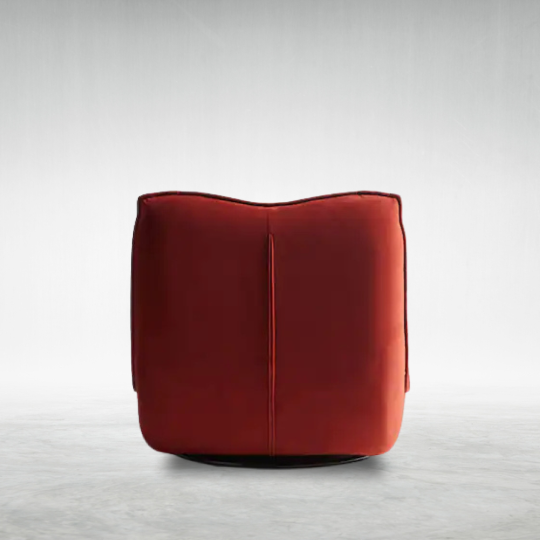 LUCCI-Soft velvet swivel chair