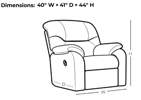 Shaily - Power Recliner