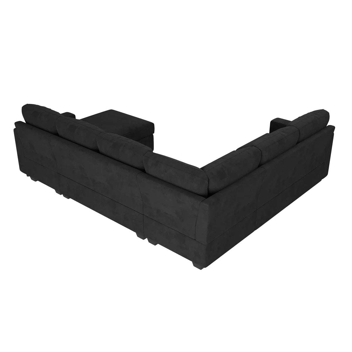 Chasidic U-Shaped Sectional Sofa Bed Pull Out Sleeper Couch With Storage Chaise