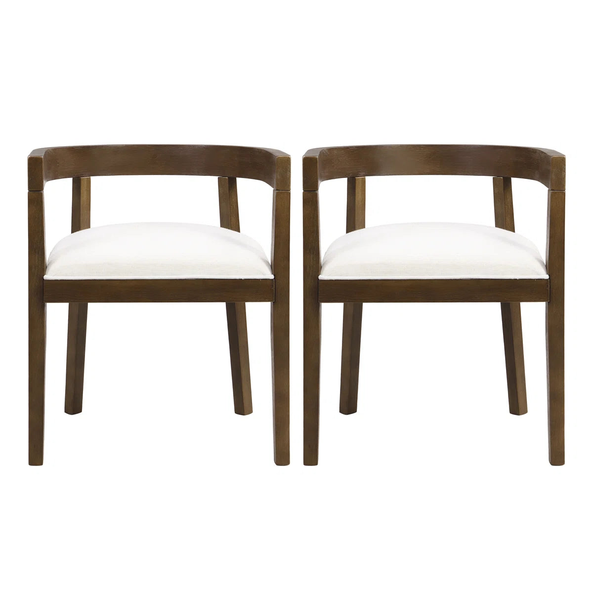 Inesa 7-Piece Wood Upholstered Dining Set