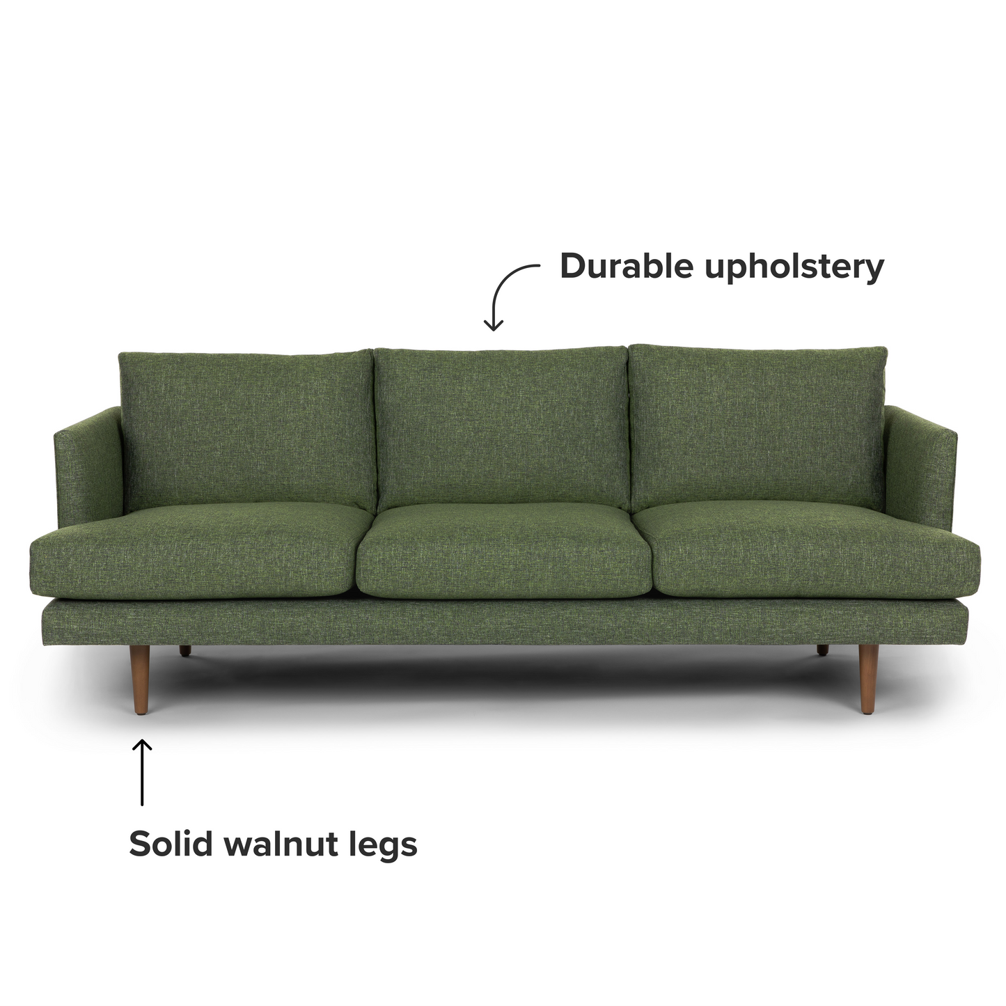 JEFFRY- Forest green Modular Sofa