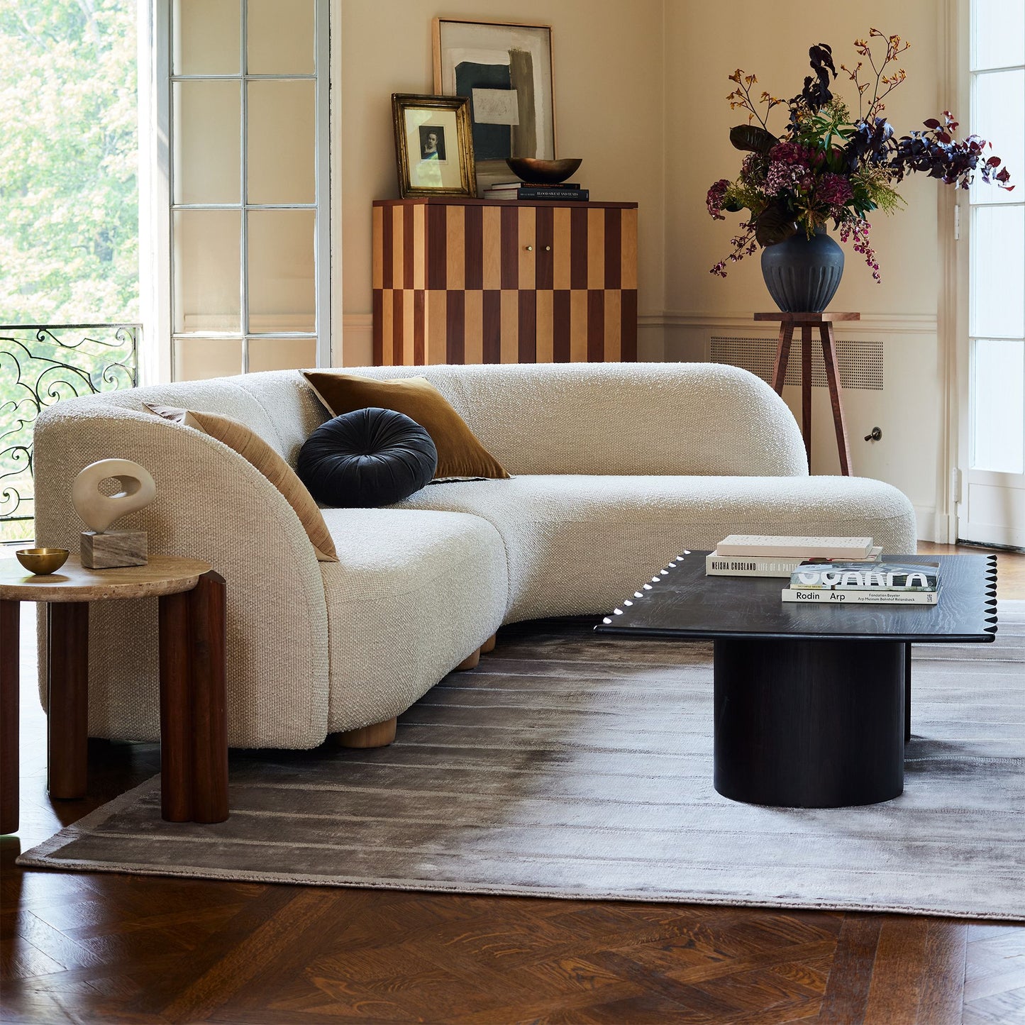 Laurent 2-Piece Wedge Chaise Sectional (111.5")