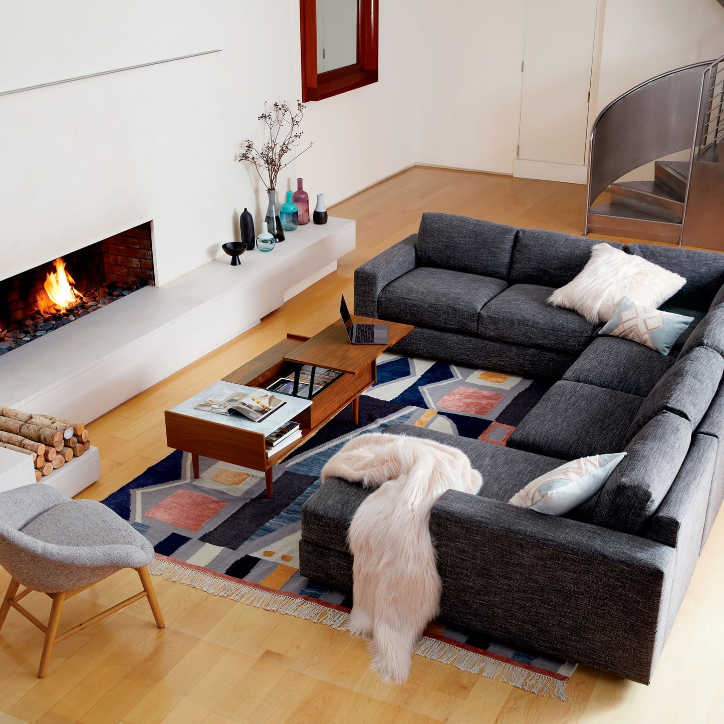 Urban 4-Piece Chaise Sectional (106")