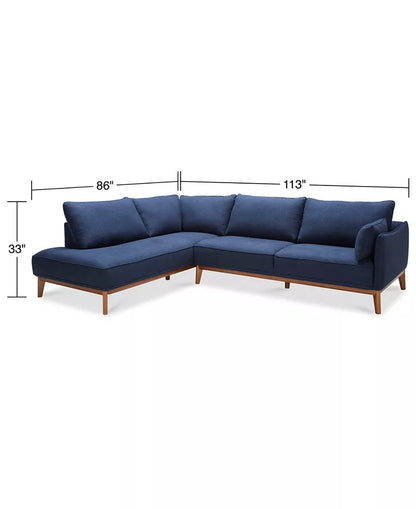 Joellen 7 seater - Chaise sofa