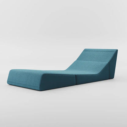 Blue Folding Sofa Bed