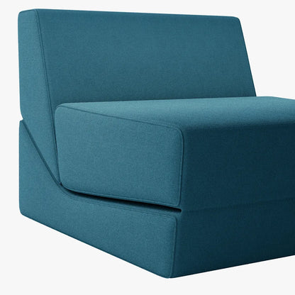 Blue Folding Sofa Bed