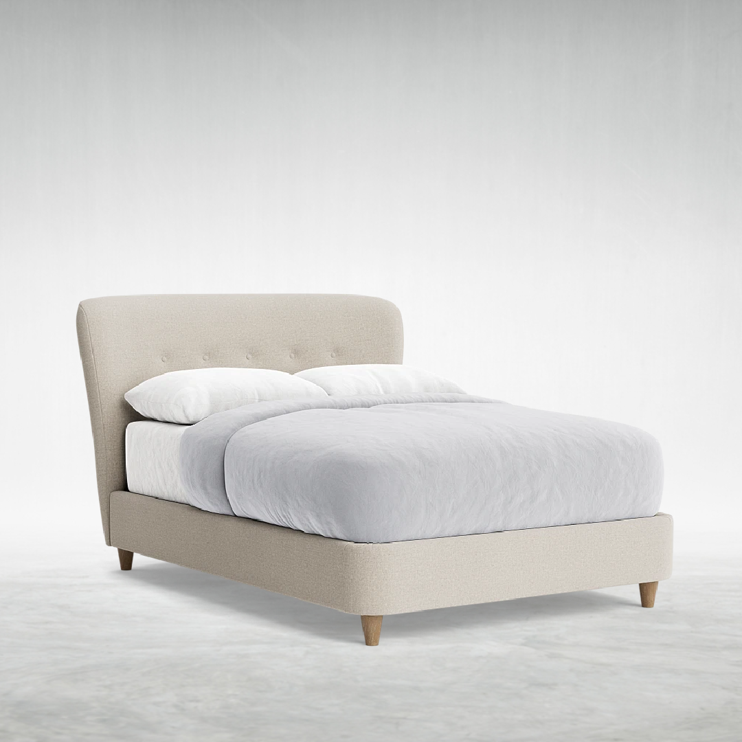 Curvy- Upholstered Bed