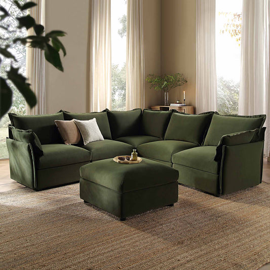 Bryon - corner sofa + Ottoman
