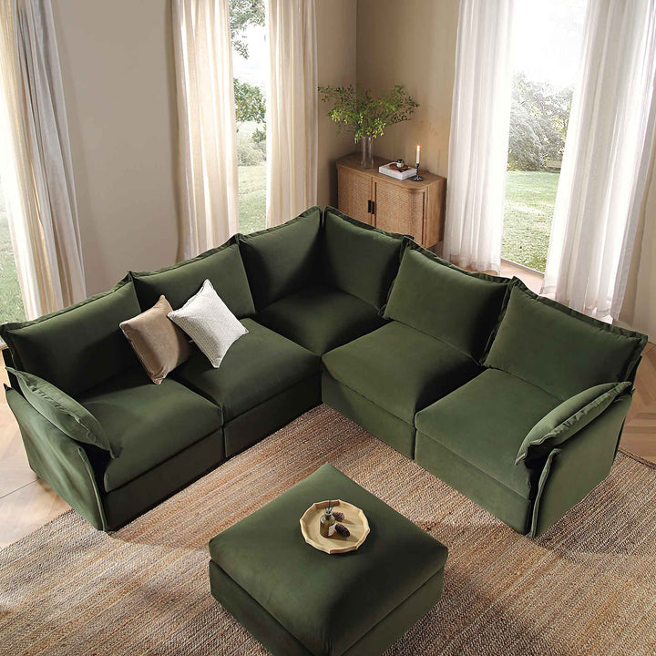 Bryon - corner sofa + Ottoman