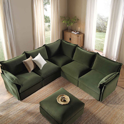 Bryon - corner sofa + Ottoman