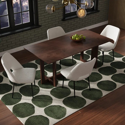Ellena - Wooden dining table set