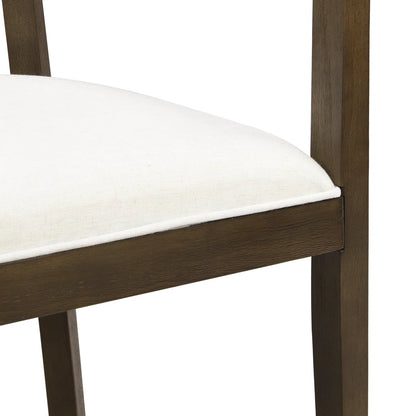 Inesa 7-Piece Wood Upholstered Dining Set