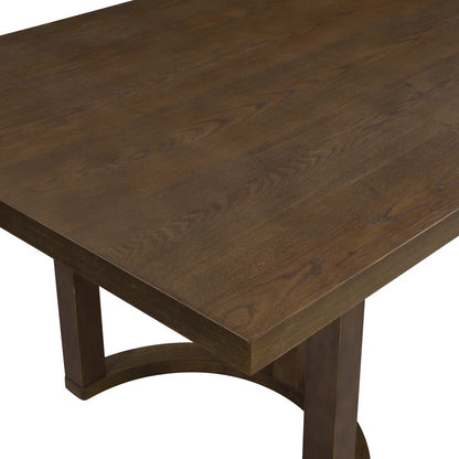 Inesa 7-Piece Wood Upholstered Dining Set