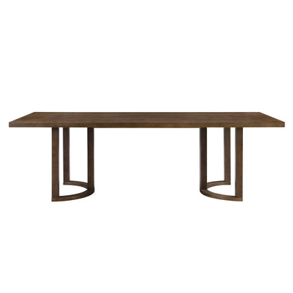 Inesa 7-Piece Wood Upholstered Dining Set