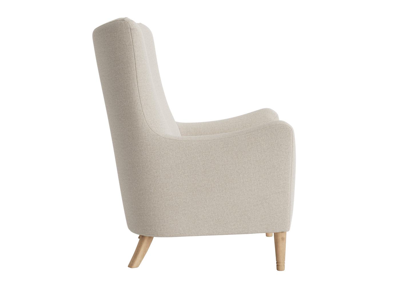 Haven Loft Chair with Wood Legs