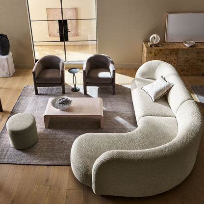 Laurent 2-Piece Wedge Chaise Sectional (111.5")