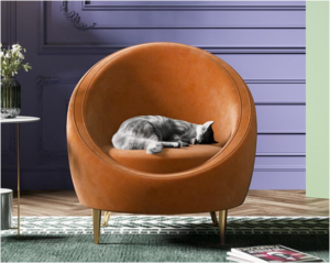 Ovate – Leatherette Chair