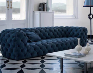 Senoretta : Soft premium  comfort Chesterfiled Sofa