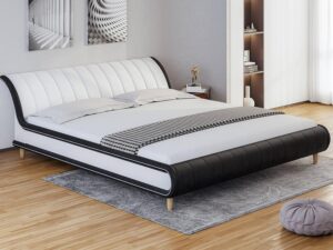 Leather Upholstered Bed