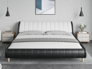 Leather Upholstered Bed