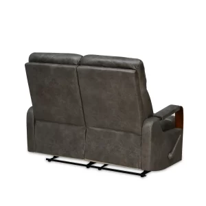 2 Seater Recliner Sofa with Storage