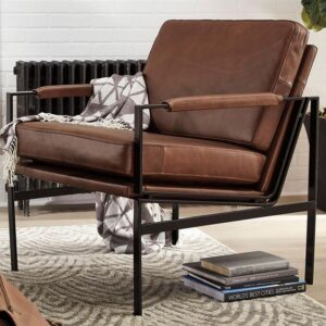 Leather Accent Chair