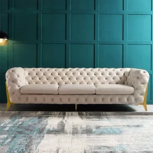 Modern Tufted Chesterfield Modular Sofa