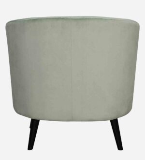 Modern Velvet Barrel Chair Accent Armchair